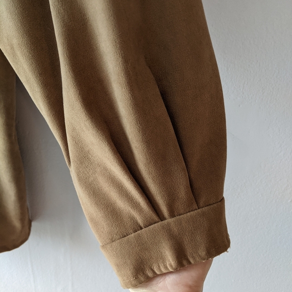 Vintage Camel Suedeen Shacket - Picture 10 of 11